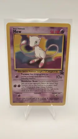 Mew 8 WOTC Black Star Promo Pokemon Card - Image 1