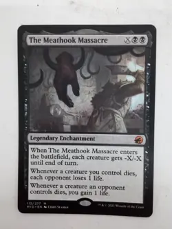 The Meathook Massacre MTG Rare Card - MID 112/277 - Magic the Gathering #Live - Image 1