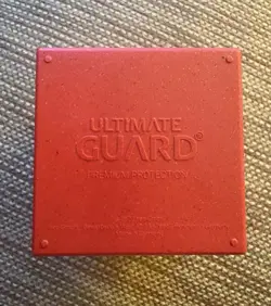 ULTIMATE GUARD RED BOULDER RETURN TO EARTH DECK CASE 100+ Card Box mtg ccg tcg - Image 3