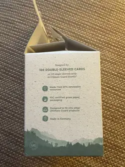 ULTIMATE GUARD RED BOULDER RETURN TO EARTH DECK CASE 100+ Card Box mtg ccg tcg - Image 5