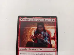 MTG Birgi, God of Storytelling Kaldheim Rare 123/285 TCG Trading Card #Live - Image 2