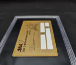 PSA 10 Mewtwo ANA Pokemon Jet Gold Boarding Pass No.3 Promo Japanese Card 1998 - Image 5