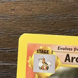 Pokemon Arcanine # 6 WOTC Black Star Promo Unplayed NM/MINT Card Clean - Image 2
