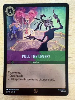 Pull the Lever! 31/P2 Disney Lorcana Promo Cards Cold Foil - Image 1