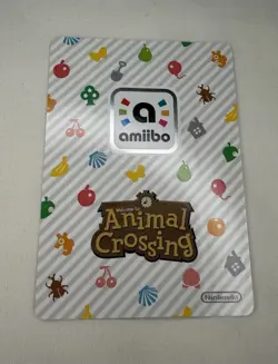 Fang 338 Amiibo Nintendo Animal Crossing Card - Image 2