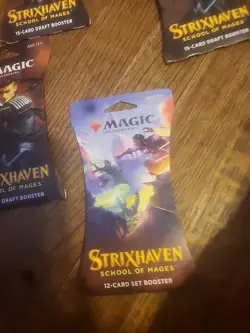 Magic The Gather Strixhaven school of mages 12 card set booster lot of 3 (S1) - Image 1