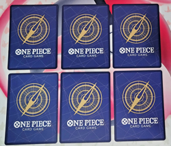 One Piece Japanese Pillars of Strength OP03 6 Card R/UC/C Pirate Flag Holo Lot - Image 2