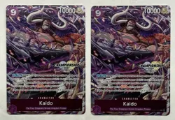 2024 One Piece Kaido Championship Foil English (2x) Cards Stamped - Image 1
