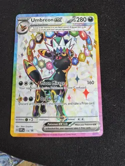 Umbreon ex SVP176 Sv: Scarlet & Violet Promo Card Full Art Holo Prismatic Rare - Image 1