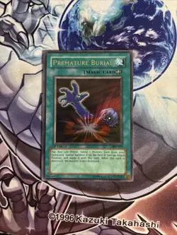 (40) Premature Burial 1st Edition PSV-037 Ultra Rare Yu-Gi-Oh Card LP/MP - Image 1