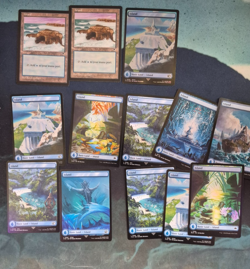 magic the gathering full art lands lot - Image 3