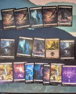 magic the gathering full art lands lot - Image 4