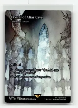 Crystal of Altar Cave - Chromatic Lantern (Showcase) 61 Foil R FINAL FANTASY: Th - Image 1