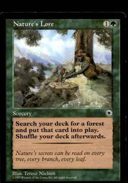 MTG Nature's Lore LP Light Play Portal [3554] - Image 1