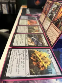 MTG Pauper Commander Deck - Bruenor Battlehammer - Boros Equipment PDH - Image 3