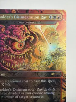 Beholder's Disintegration Ray - Fire Covenant (Rainbow Foil) Secret Lair Drop... - Image 3