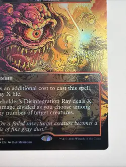 Beholder's Disintegration Ray - Fire Covenant (Rainbow Foil) Secret Lair Drop... - Image 4