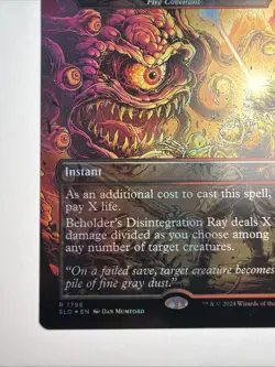 Beholder's Disintegration Ray - Fire Covenant (Rainbow Foil) Secret Lair Drop... - Image 5