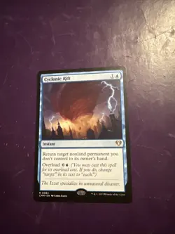Cyclonic Rift Commander Masters Regular Lightly played - Image 1