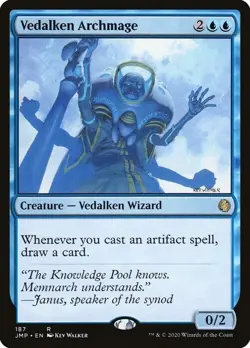 Magic The Gathering MTG VEDALKEN ARCHMAGE Jumpstart NM Near Mint - Image 1