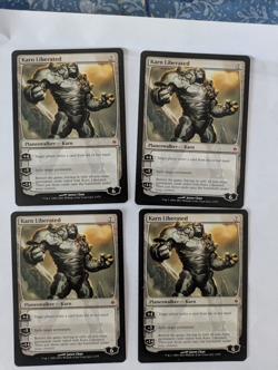4 Karn Liberated New Phyrexia MTG NM Free shipping with tracking - Image 1