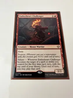 Emberheart Challenger Bloomburrow Regular - Image 1