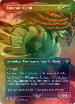 Amarant Coral - Borderless (Foil) (FIC) - Image 1