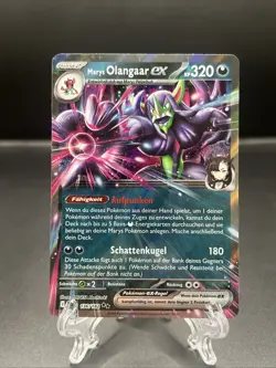 Pokemon Marys Olangaar Ex 136/182 | Ewige Rivalen | Near Mint Deutsch - Image 1