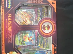 Pokemon TCG: Flareon VMAX Premium Collection Box New Sealed Box - Image 3