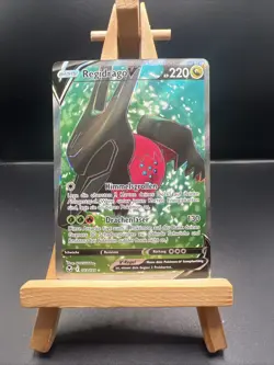 Regidrago V Full Art 183/195 Silberne Sturmwinde Deutsch NM Pokemon - Image 1
