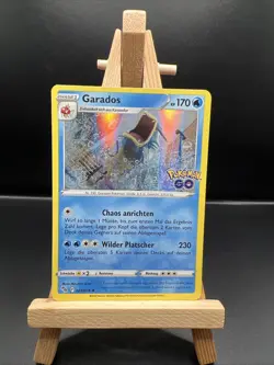 Pokemon Garados HOLO | Deutsch 022/078 Pokemon GO | Near Mint - Image 1
