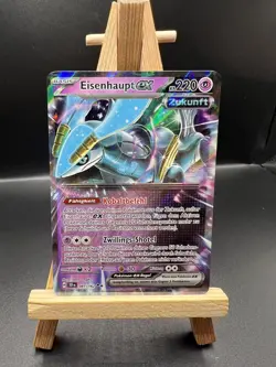 Pokemon Karte Eisenhaupt ex 081/162 Gewalten der Zeit Near Mint | Deutsch - Image 1