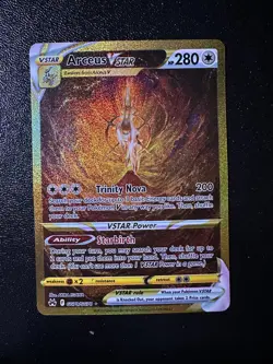 POKEMON TCG - CROWN ZENITH GALARIAN GALLERY - ARCEUS VSTAR GG70/GG70 - Image 1