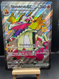 Pokemon Black Star Promo XXL Skelokrok ex SVP 081 Near Mint deutsch - Image 1