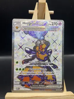 Pokemon Karte Honweisel EX 212/197 Karmesin & Purpur OBS | Near Mint | Deutsch - Image 1