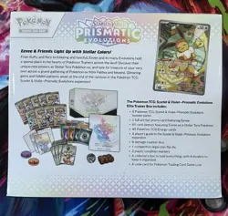 Pokemon TCG Scarlet Violet Prismatic Evolutions ETB Elite Trainer Box New Sealed - Image 3