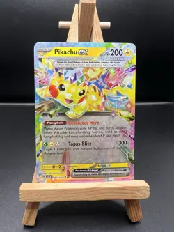 Pokemon Sturmische Funken Pikachu ex 057/191 Near Mint deutsch - Image 1