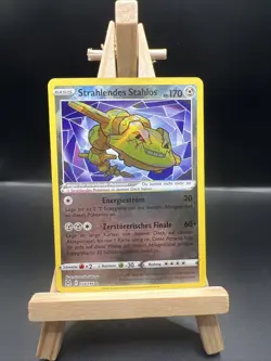 Pokemon Strahlendes Stahlos 124/196 Verlorener Ursprung NM Deutsch - Image 1