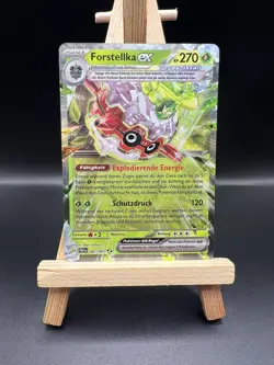 Pokemon Forstellka ex | Deutsch 002/091 Paldeas Schicksale | Near Mint - Image 1