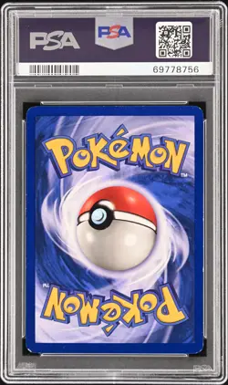 1999 POKEMON BASE SET SHADOWLESS #14 RAICHU-HOLO PSA 7 - Image 2