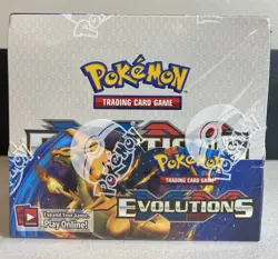 Pokemon TCG XY Evolutions Booster Box Factory Sealed 36 Packs - Image 1