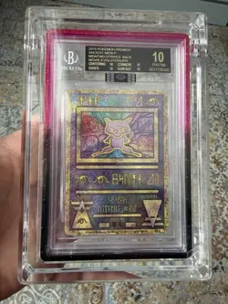 2019 Pokemon Promo Ancient Mew - BGS 10 Black Label - MBA Black Diamond - Image 1