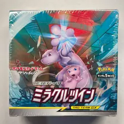 Japanese Pokemon TCG SM11 Sun & Moon Miracle Twin Booster Box Sealed - Image 1