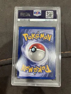 1999 Pokemon Fossil Ditto Holo #3 NM PSA 7 - Image 2