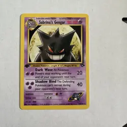 Pokemon TCG Sabrina's Gengar Gym Challenge 29/132 Non-Holo Rare LP - Image 2