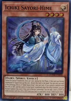 Yugioh! Ichiki Sayori-Hime - DOOD-EN030 - Super Rare - 1st Edition Near Mint, En - Image 1