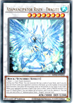 Adamancipator Risen - Dragite - MP21-EN232 - Ultra Rare - 1st Edition - Yugioh - Image 1