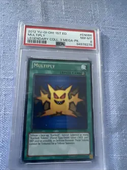 Yu-Gi-Oh! Multiply LCYW-EN086 1st Ed Rare NM PSA 8 - Image 1