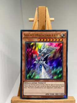 Silent Magician LV8 - Ultra Rare YGLD-ENC04 - NM - YuGiOh - Image 1