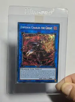 Emperor Charles The Great MP24-EN100 (NM) Prismatic Secret Rare 1st Edition TCG - Image 3